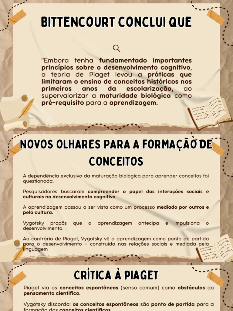 Vygotsky e a Aprendizagem Histórica | PDF | Aprendizado | Tempo