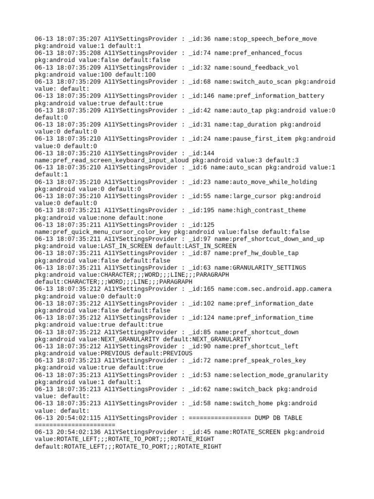 Android Accessibility Settings Overview | PDF | System Software | Computing