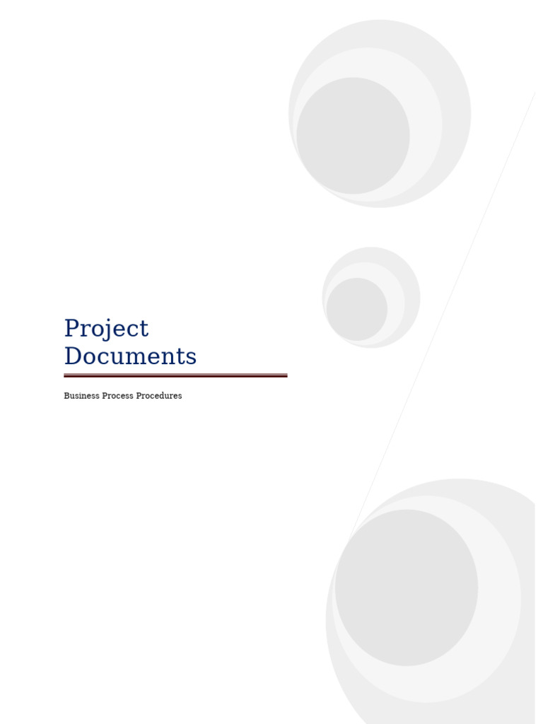 Project Document Management Guide | PDF | Software | Computing