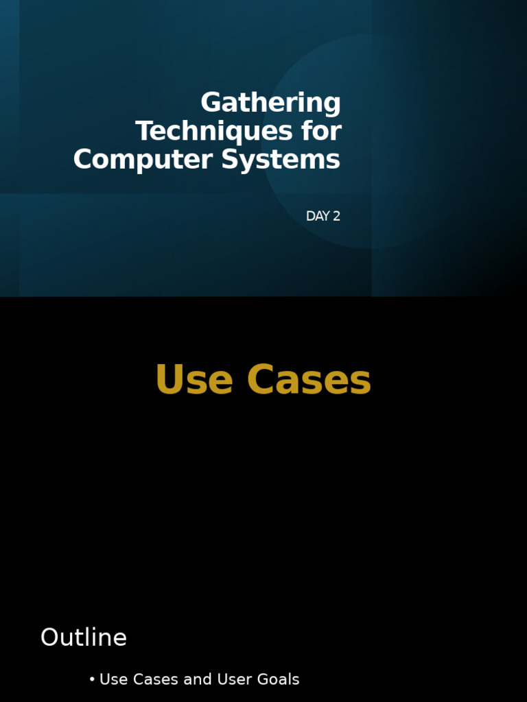 Event Decomposition Technique Overview | PDF | Use Case | Class ...