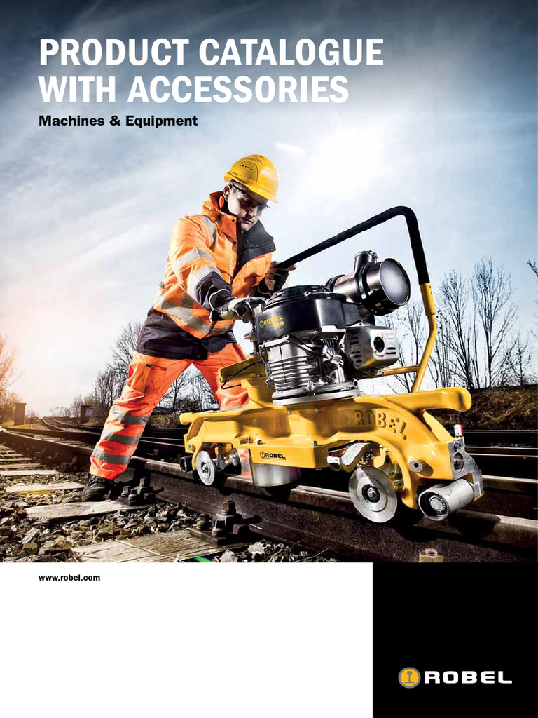 ROBEL Railway Machinery Product Catalogue | PDF | Battery Charger | Drill