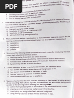 GTLE 2025 Professional Knowledge Questions | PDF | Teachers ...