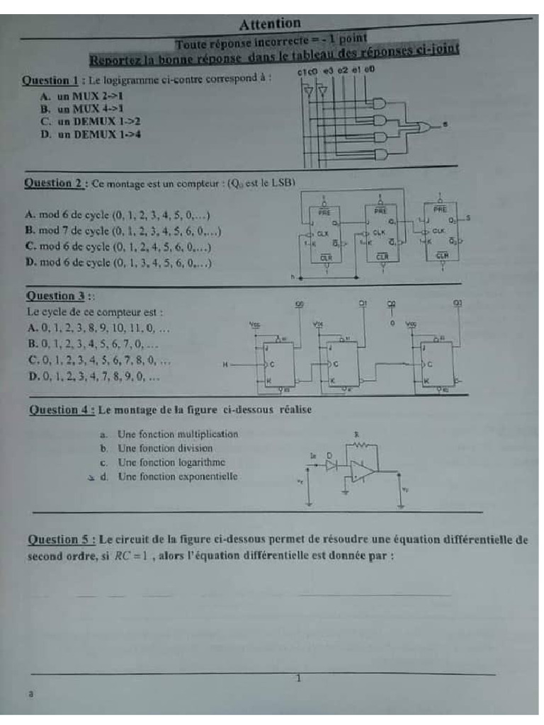 Concours 2ME 17-18 | PDF
