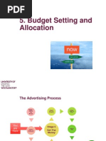 5. Budget Setting and Allocation