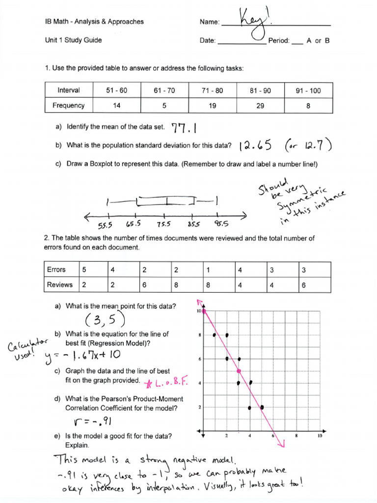 IB+ +unit+1+ +Study+Guide+Key | PDF
