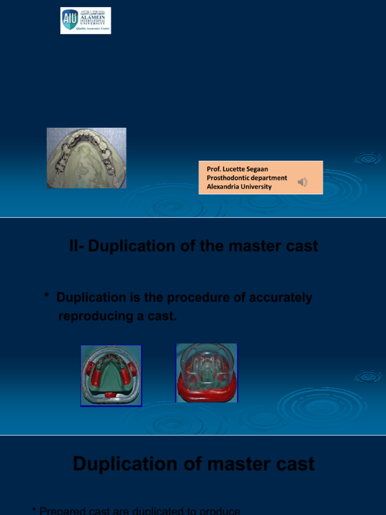RPD Framework Construction Procedures | PDF | Industrial Processes ...