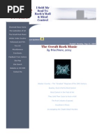 Download The Occult Rock Music by Issues that Matter Most SN8769446 doc pdf