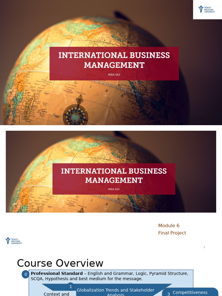 5 MBA 662 Module 5 Final Project Direction | PDF | Business