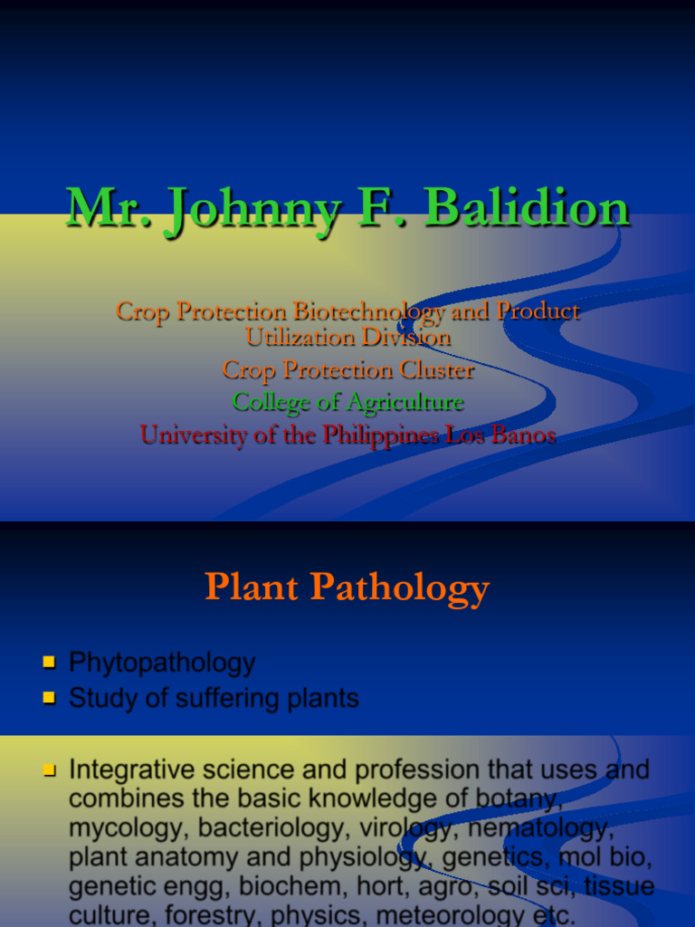 The Plant Pathogens | PDF | Fungus | Virus