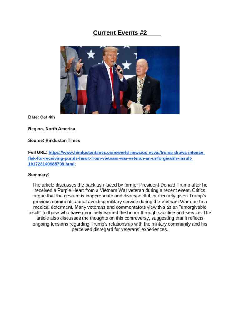 Copy of Current Events #2 (Moses Olivier - P2) | PDF