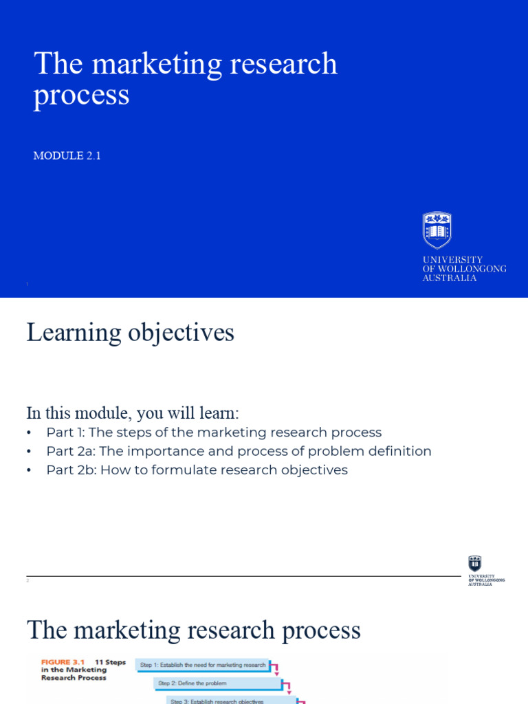 Marketing Research Process Overview | PDF | Hypothesis | Sampling ...