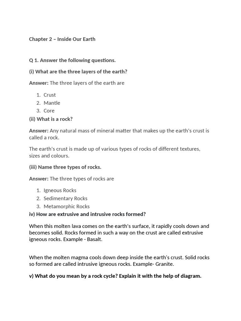 Understanding Rocks and Their Cycle | PDF | Rock (Geology) | Igneous Rock