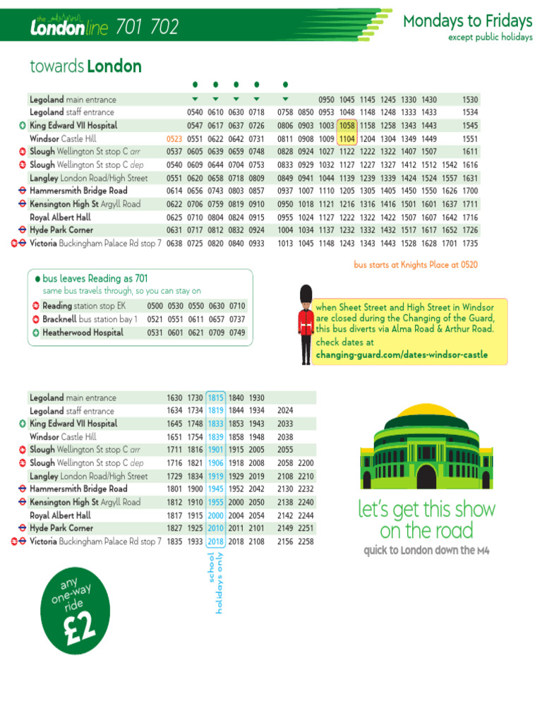 702 Timetable 20240325 Ca0db853 | PDF