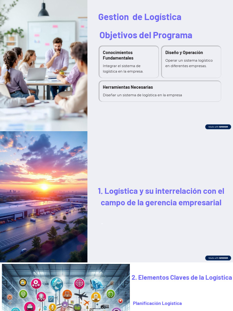 Programa de Gestion de Logistica | PDF | Logística | Presupuesto