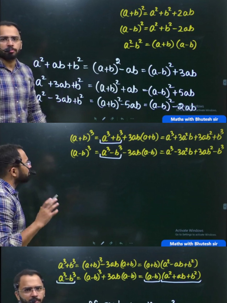 Maths Concepts with Bhutesh Sir | PDF | Mathematical Analysis ...