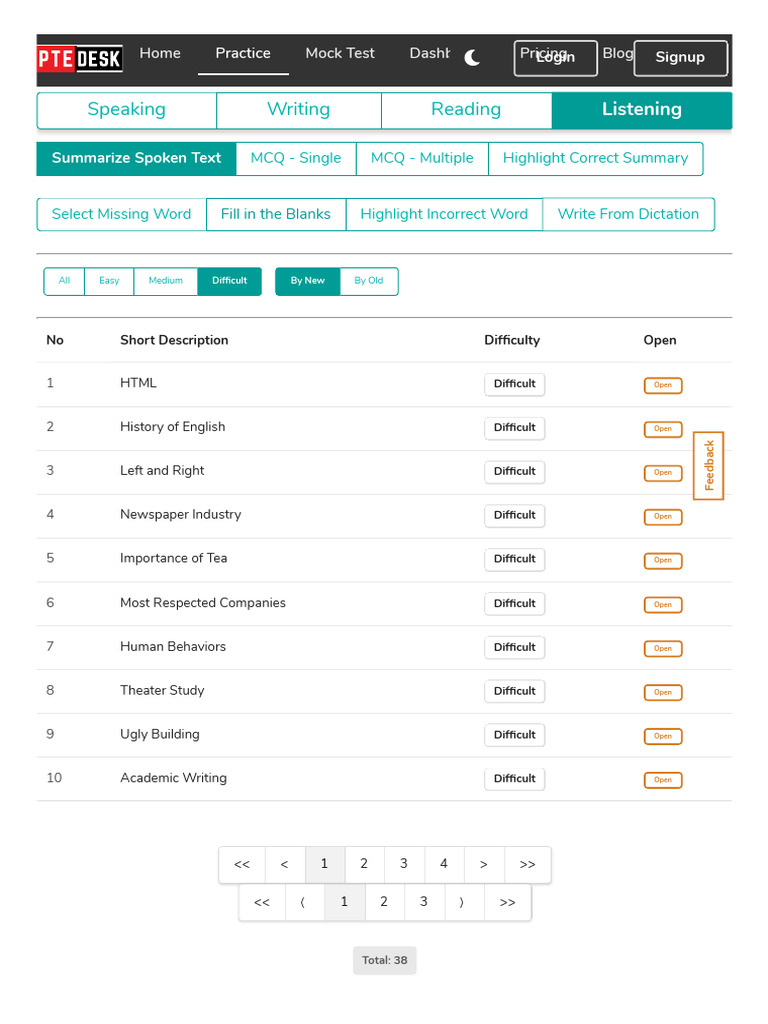Practice Tests for English Skills | PDF | Multiple Choice