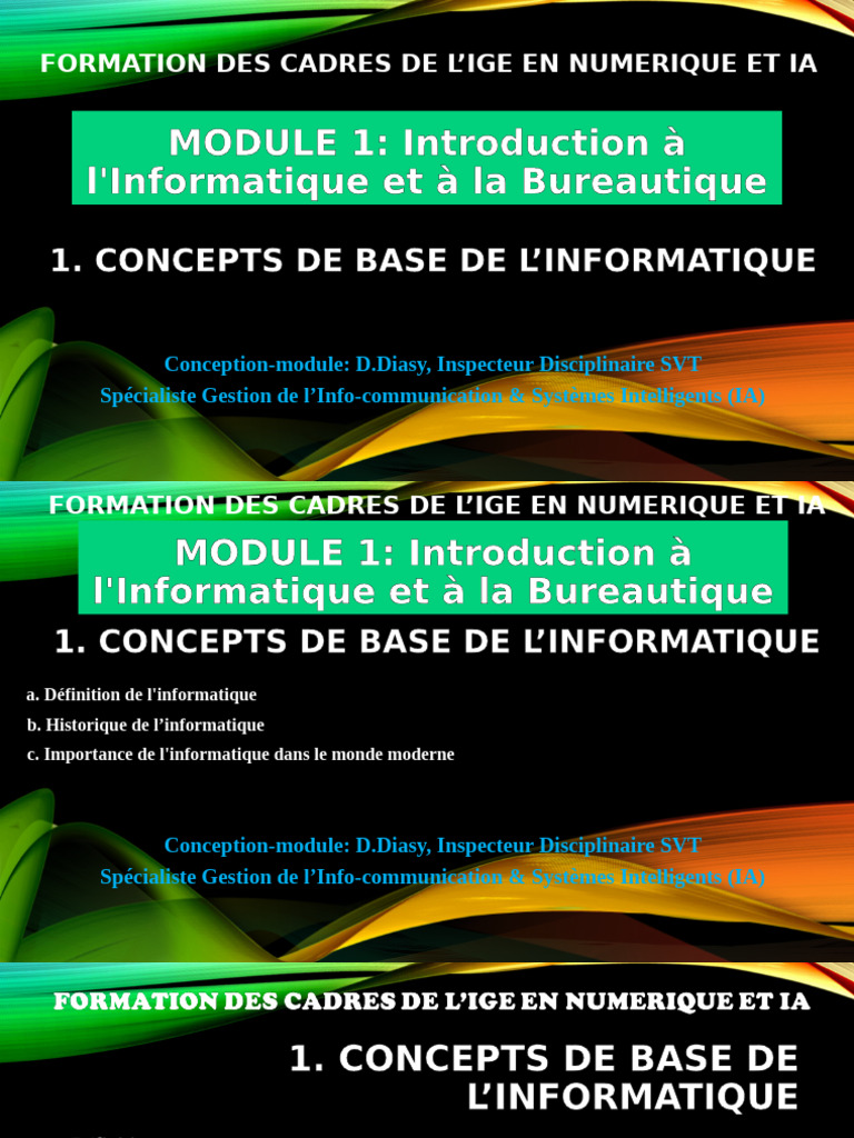 Introduction à l'Informatique et Bureautique | PDF | MacOS | Fichier ...