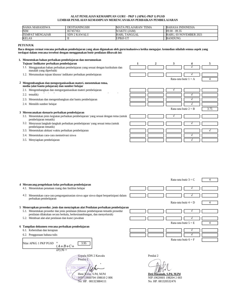 Apkg 2 Siklus 2 | PDF