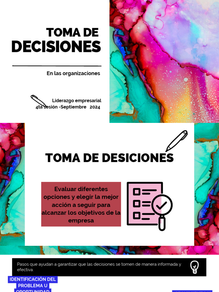 Estrategias Efectivas en Toma de Decisiones | PDF | Organización no ...