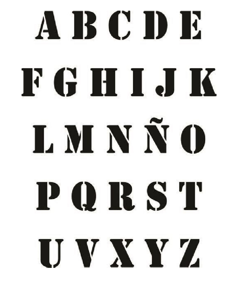 Calado de Letras | PDF