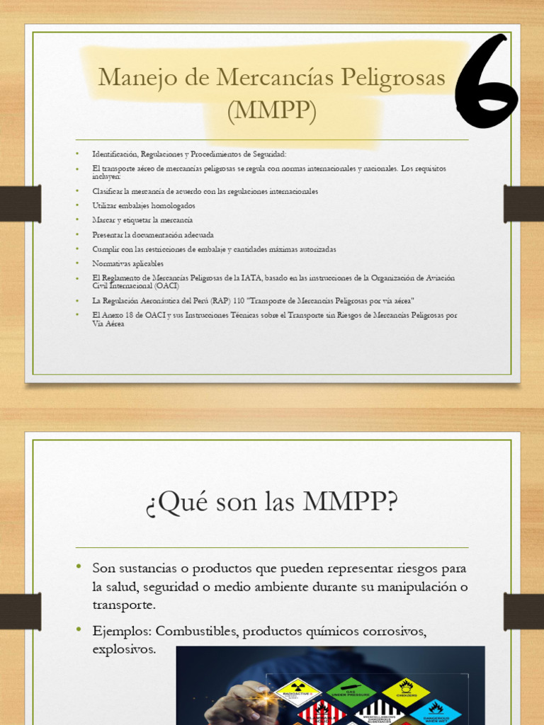 Significado y Manejo de MMPP | PDF | Transporte