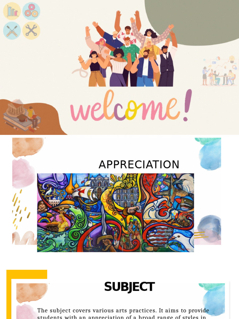 l1.1 Art Appreciation Introduction | PDF | The Arts