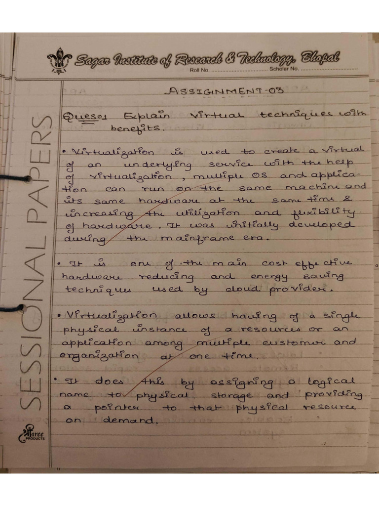 CC Assignment 3,4&5 | PDF