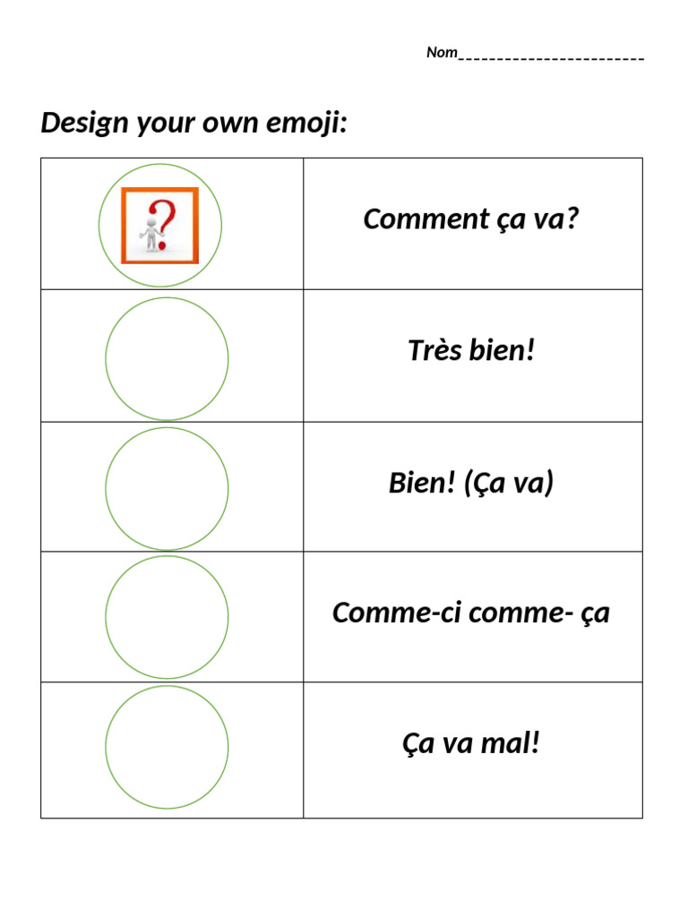 Créez votre propre emoji | PDF