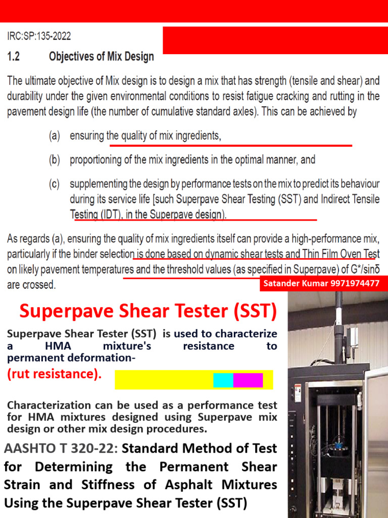 Superpave Mix Design Manual Overview | PDF | Deformation (Engineering ...