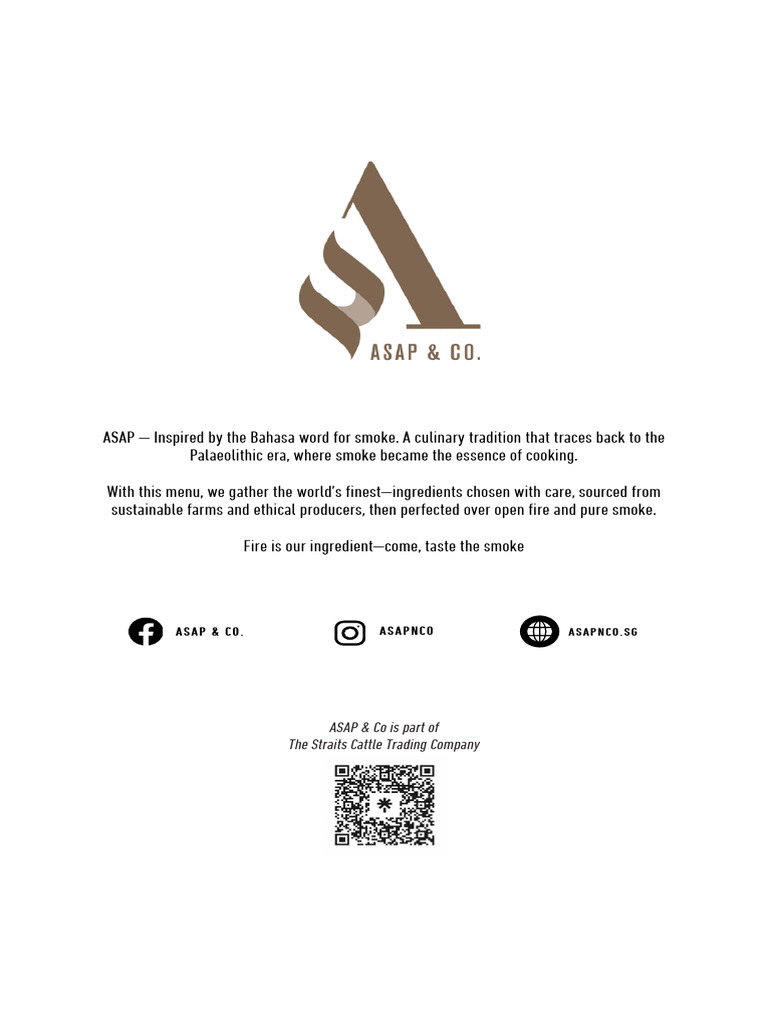 ASAP & Co Menu Overview | PDF | Salad | Foods