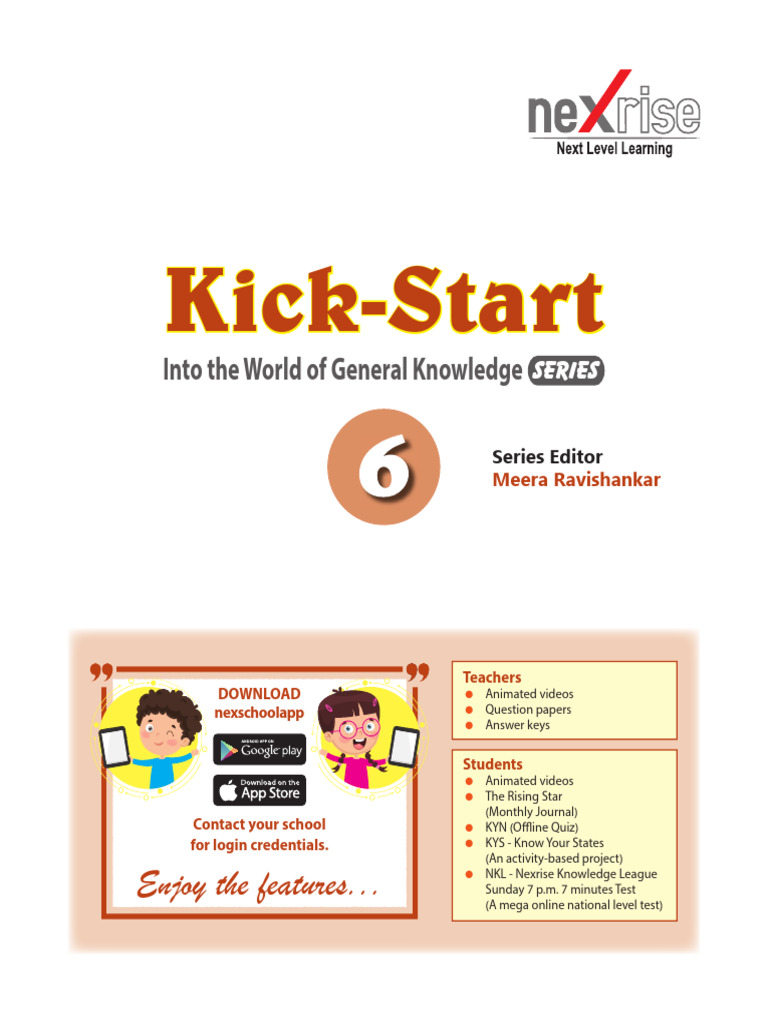 Kick-Start General Knowledge Series | PDF | Dances | Atmosphere Of Earth
