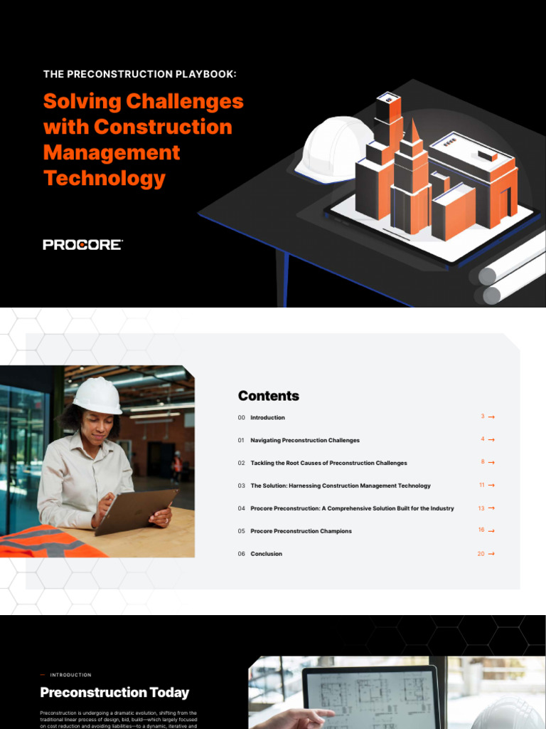 Preconstruction Challenges & Tech Solutions | PDF | Building ...