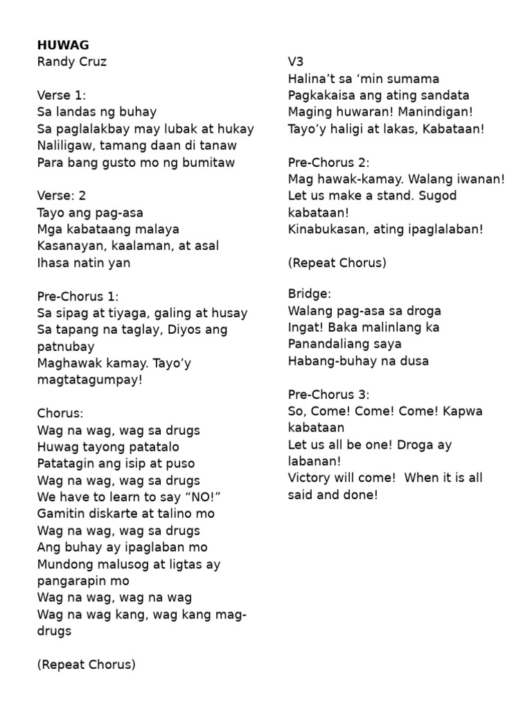 Wag Na Wag | PDF