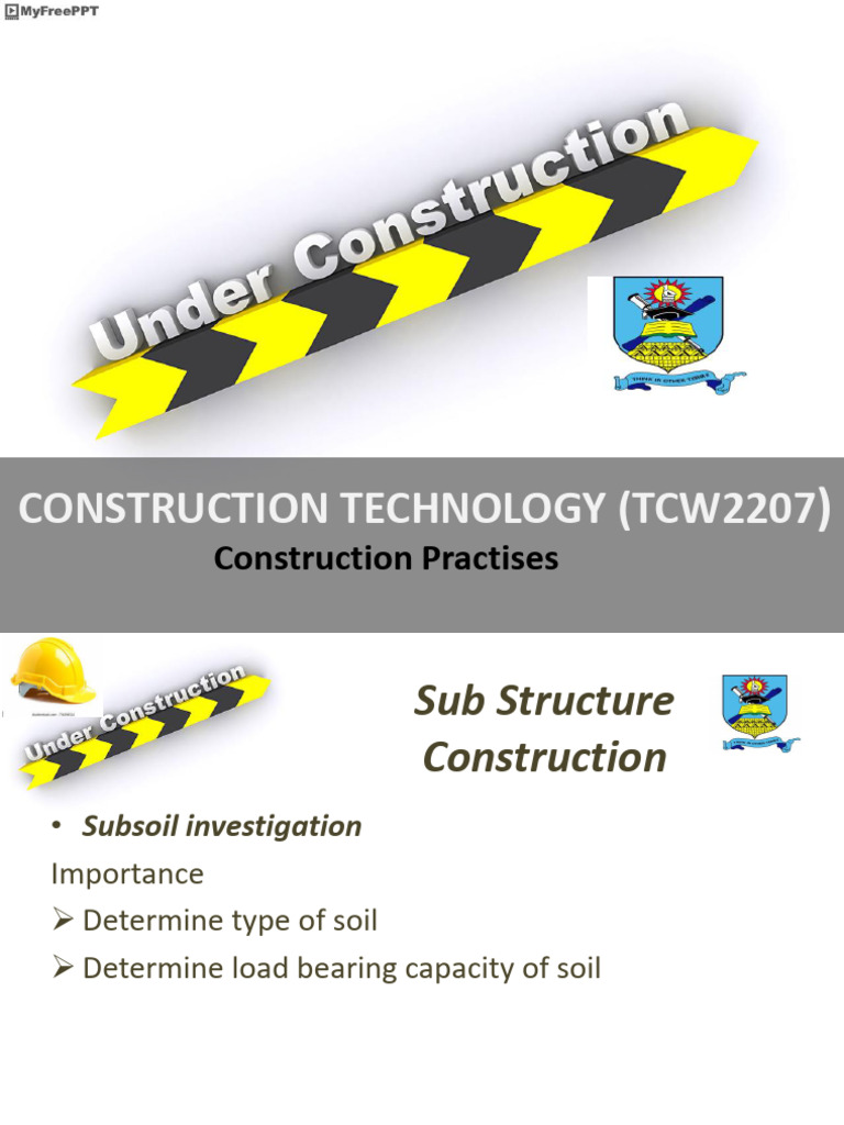 Subsoil Investigation and Site Layout Guide | PDF | Deep Foundation ...
