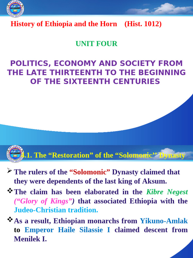 Politics and Society in Medieval Ethiopia | PDF | Ethiopia | Horn Of Africa