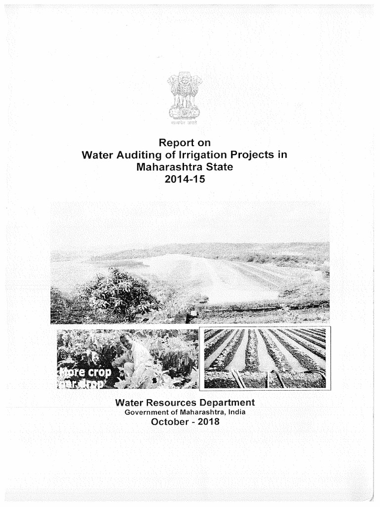 Water Audit of Irrigation Projects in Maharashtra 2014 - 15 | PDF