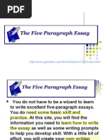 Download The 5 Paragraph Essay by evabenson SN8770812 doc pdf