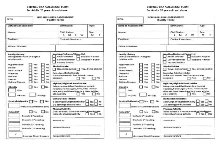 CVD/NCD Risk Assessment for Adults | PDF