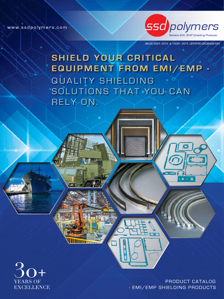 SSD Polymers EMI/EMP Shielding Catalog | PDF | Hertz | Electrical ...