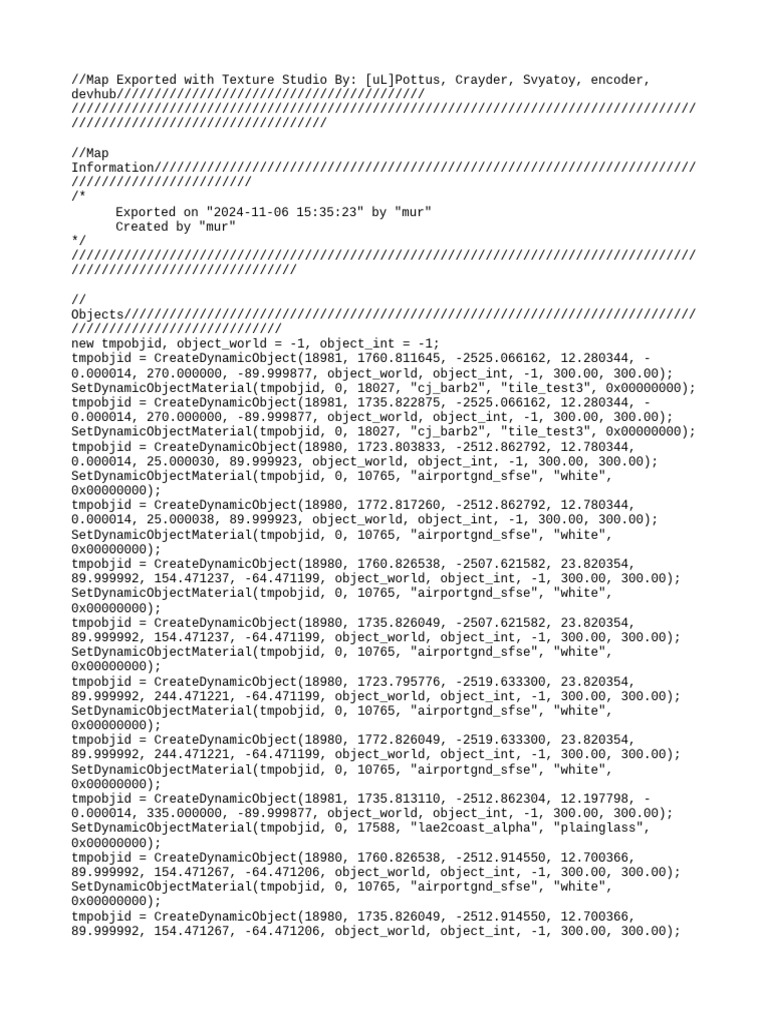 Dynamic Object Mapping Overview | PDF | Computer Graphics | 3 D ...