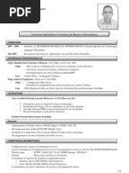 Mdele lettre de motivation et CV