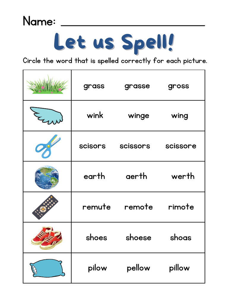 David Spelling Practice Worksheet | PDF