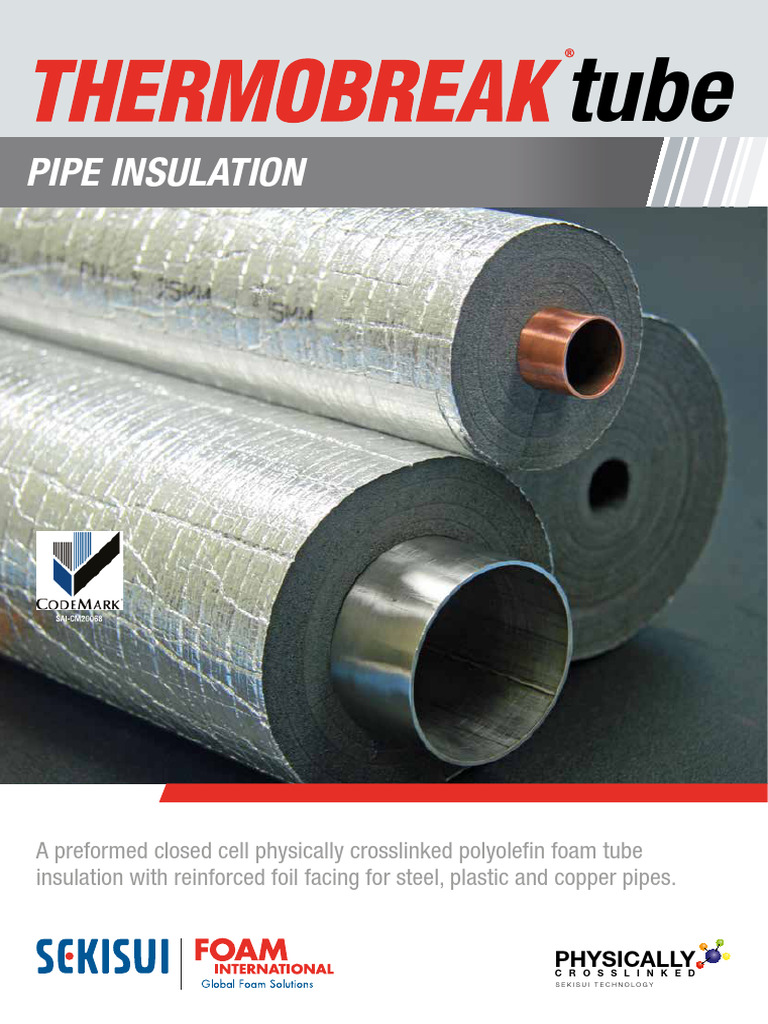 Thermobreak Tube Brochure Aust 1605021 | PDF | Thermal Insulation | Foam