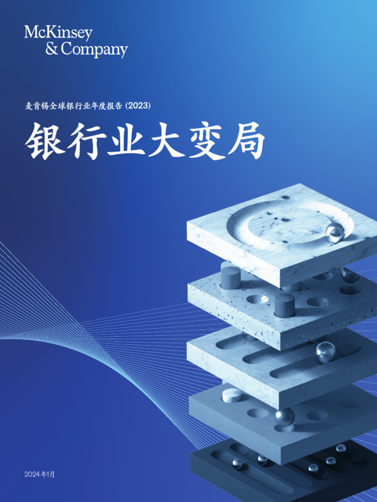 麦肯锡全球银行业年度报告2023 银行业大变局| PDF