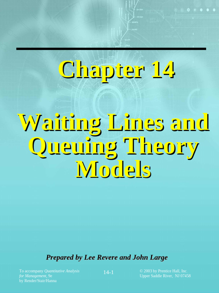 Queuing Theory and Waiting Line Analysis | PDF | Statistical Theory ...