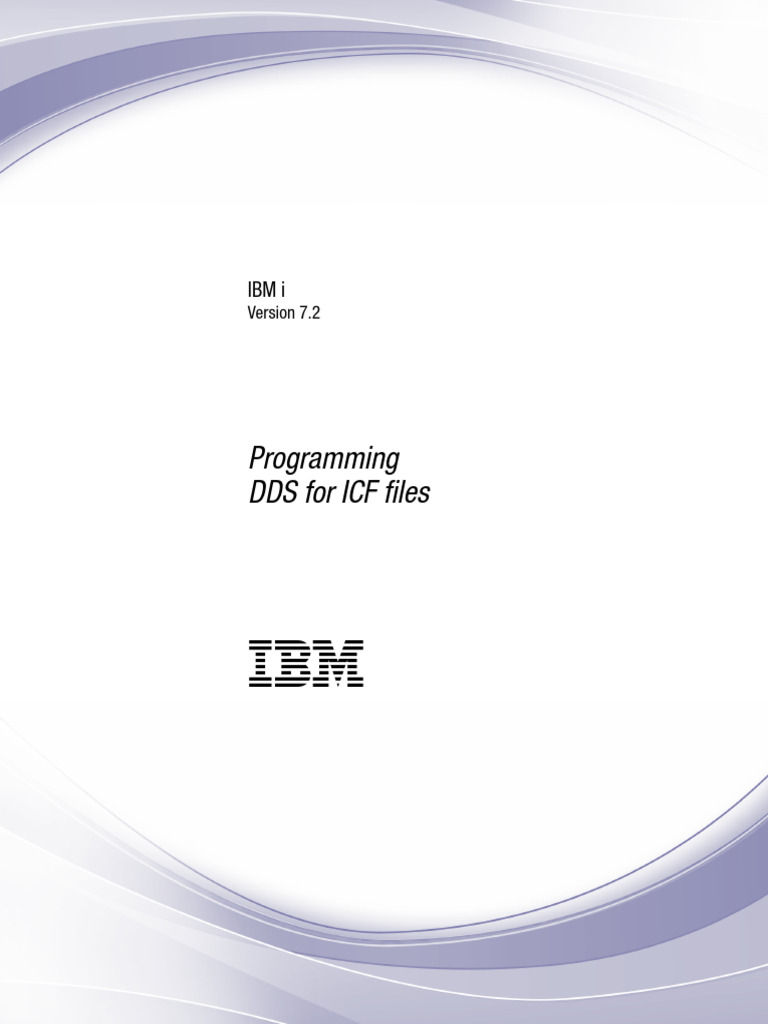 DDS Specifications for ICF Files | PDF | Binary Coded Decimal ...