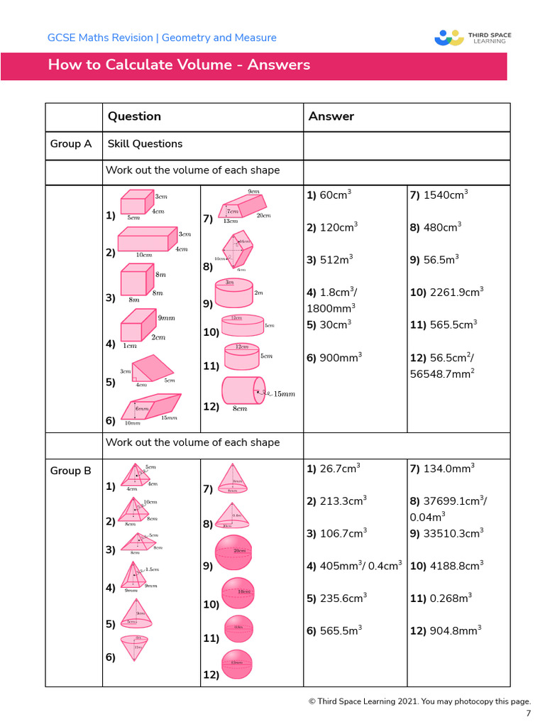 Volume Calculation Techniques | PDF | Volume | Area