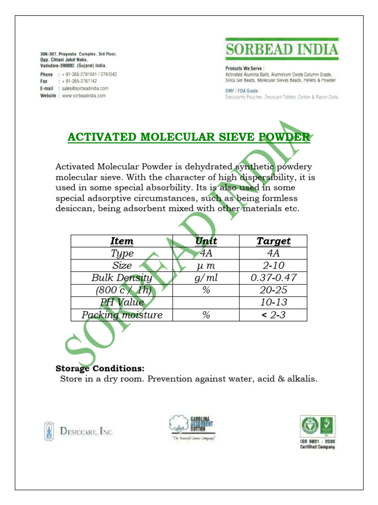 4A MS Powder - Specs | PDF