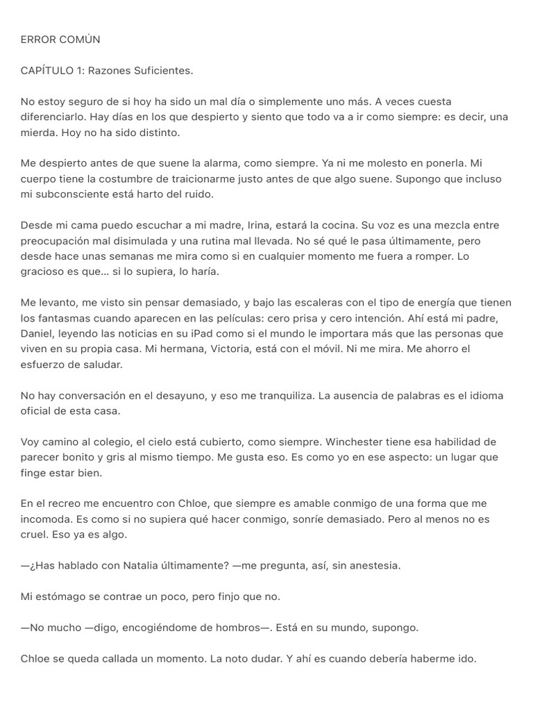 Error Común | PDF