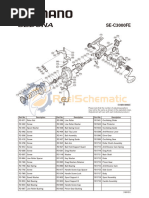 Shimano Aero Technium 10000 XT oscillating pawl cover RD5723 and screw RD5722 | F A F Customz
